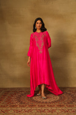 Fuschia Kairi Dress/ Kurta