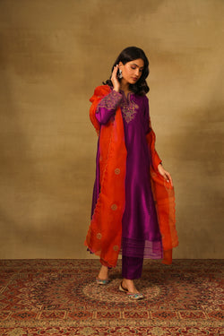 Purple TW Kurta set