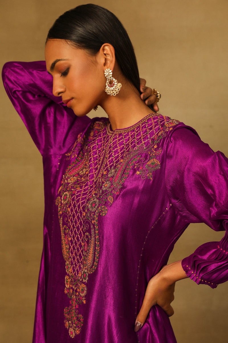 Purple Kairi Dress/Kurta