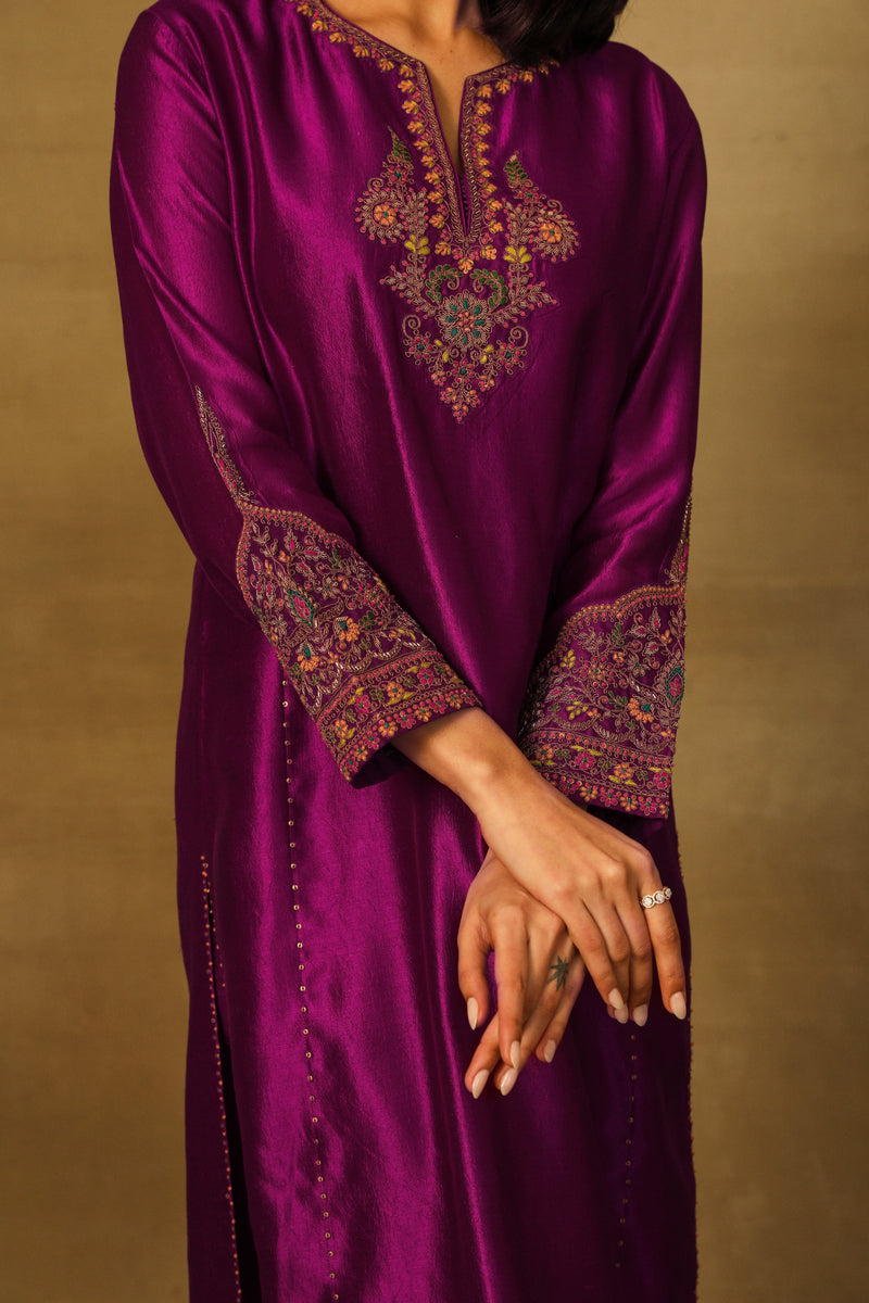 Purple TW Kurta set